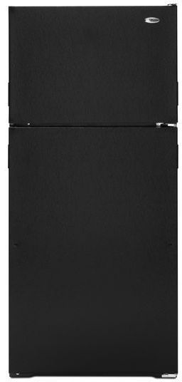 Amana® 14.4 Cu. Ft. Top Freezer Refrigerator-Black