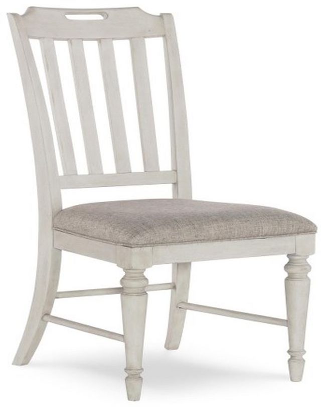 Legacy Classic Brookhaven Vintage Linen Slat Back Side Chair-0