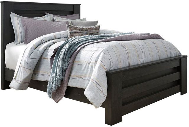 Signature Design by Ashley® Brinxton Charcoal Queen Panel Bed