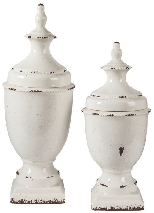 Signature Design by Ashley® Devorit Antique White Jar-2