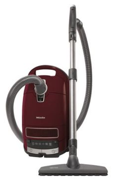 Miele Complete C3 Limited Edition PowerLine Tayberry Red Canister Vacuum