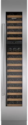 Sub-Zero® 18" Integrated Stainless Steel Wine Storage Door Panel with Pro Handle-1