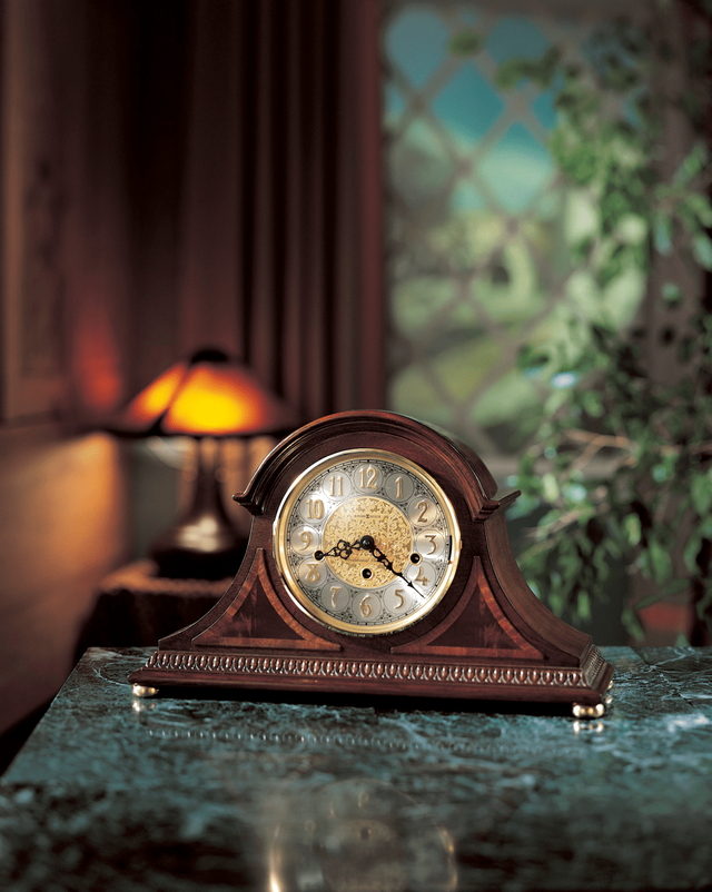 Howard Miller® Webster Windsor Cherry Mantel Clock 1