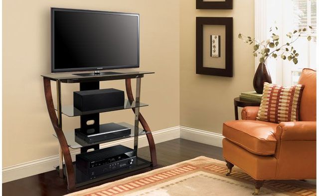 Bell'O® Flat Panel TV Furniture-Vibrant Espresso 2