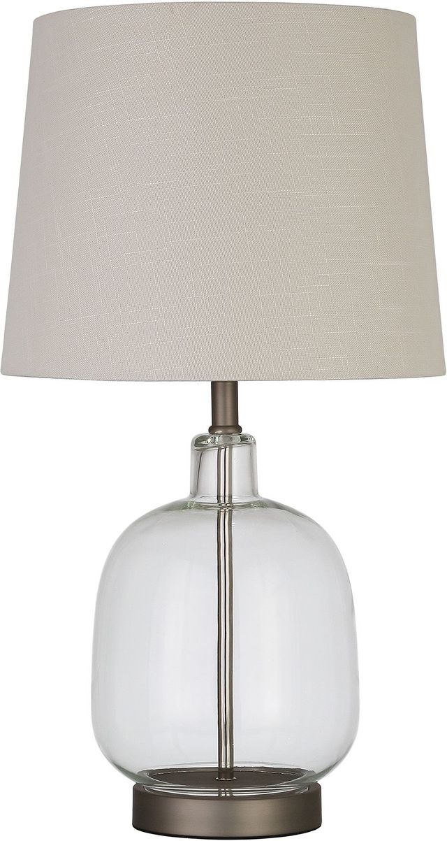 Coaster® Costner Beige/Clear Empire Table Lamp