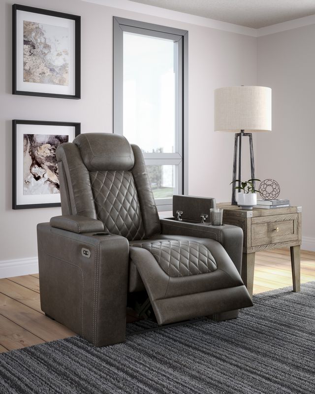 Signature Design by Ashley® HyllMont Gray Recliner 7