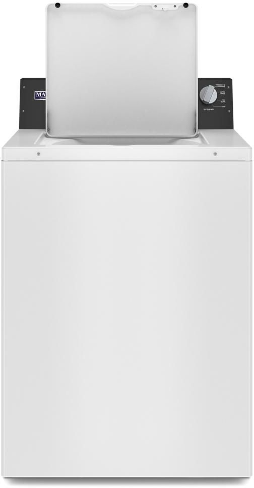 Maytag® Commercial 3.5 Cu. Ft. White Commercial Washer-1