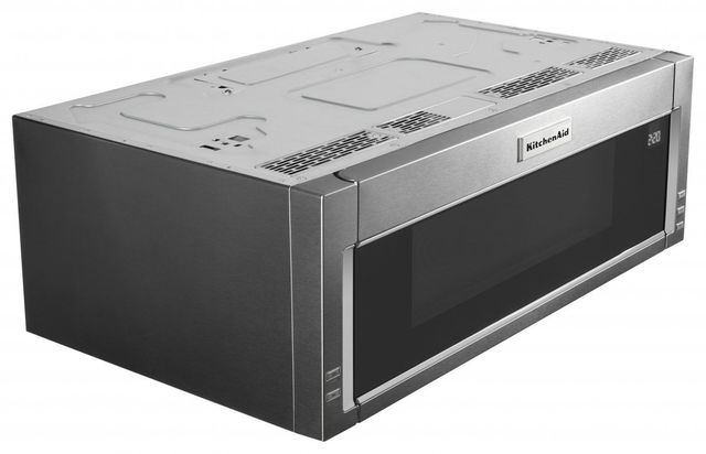 KitchenAid® 1.1 Cu. Ft. Stainless Steel Over The Range Microwave Hood Combination 7