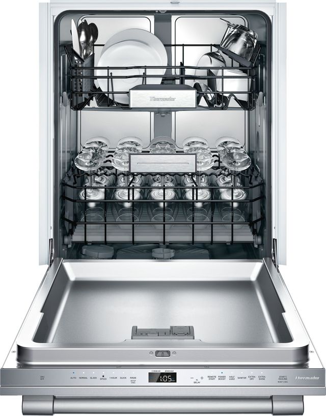 Thermador® Professional 24" Stainless Steel Built In Dishwasher-2