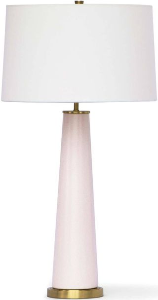 Regina Andrew Audrey Blush/Natural Ceramic Table Lamp