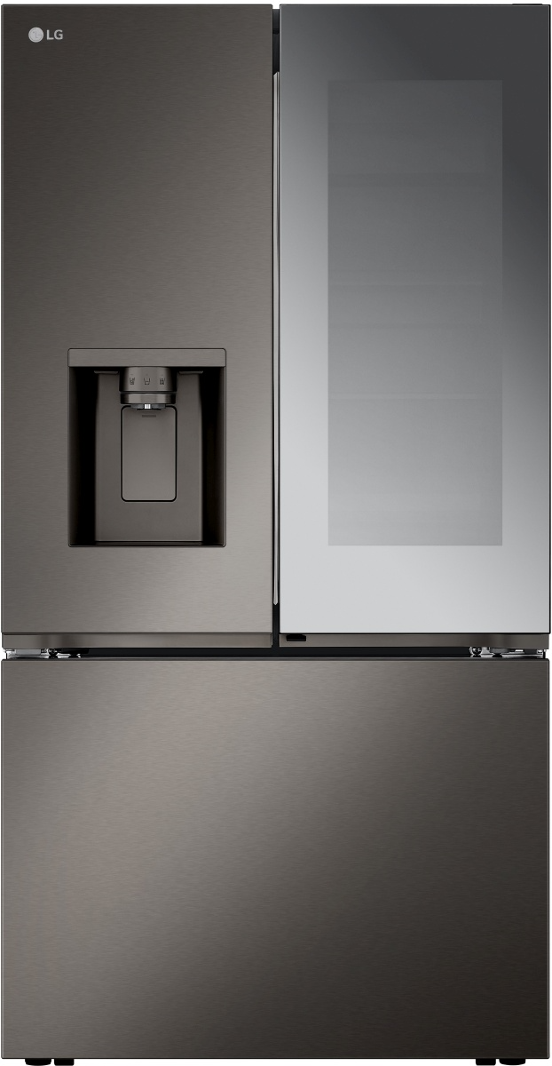 Lg printproof stainless store steel refrigerator