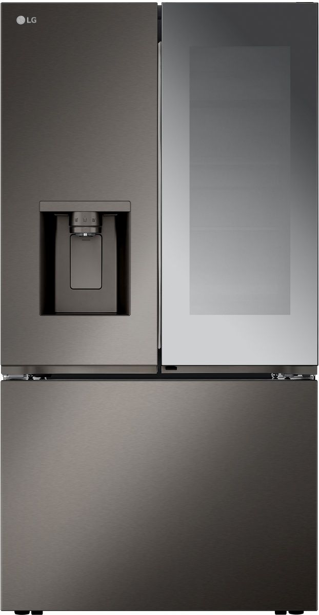 LG 36" 30.7 Cu. Ft. PrintProof™ Black Stainless Steel French Door Refrigerator 