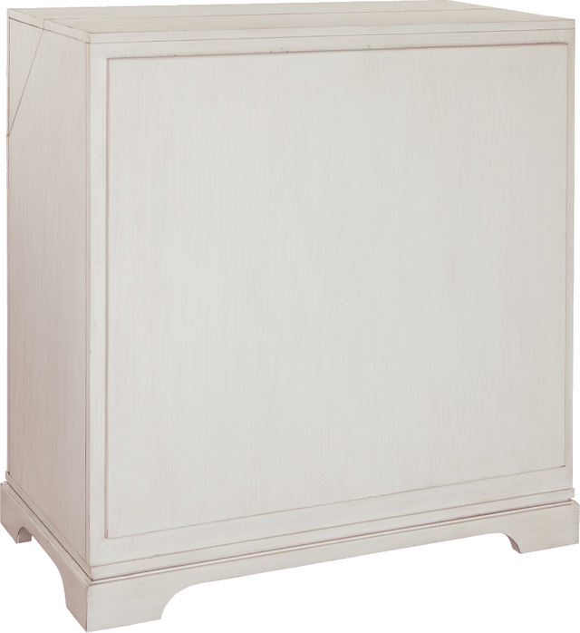 Howard Miller® Bottoms Up Antique White Wine & Bar Console-1