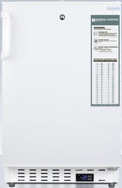 Accucold® 2.5 Cu. Ft. White Built In Vaccine All-Freezer