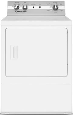Speed Queen® DC5 7.0 Cu. Ft. White Electric Dryer-DC5003WE