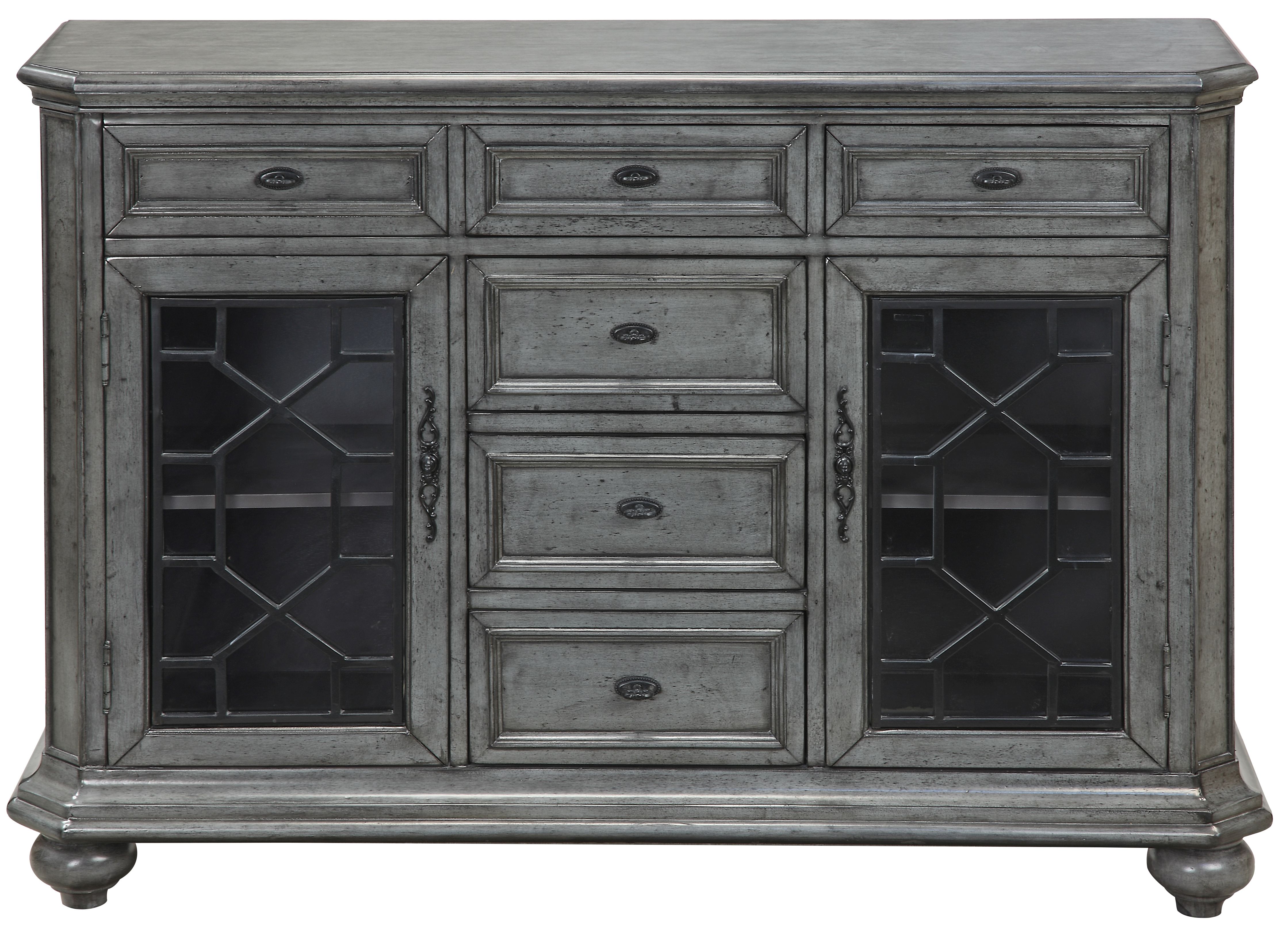 Accents by Andy Stein™ Kino Burnished Grey Credenza