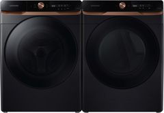 Samsung Brushed Black Front Load Laundry Pair
