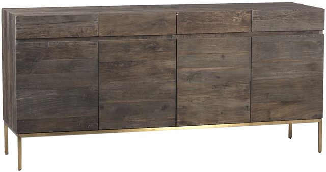 Dovetail Furniture Pavoa Brown Sideboard