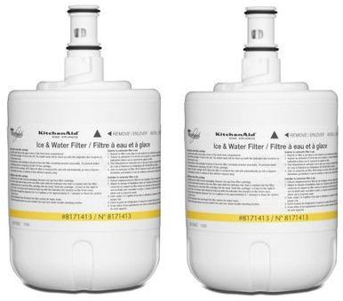 KitchenAid Refrigerator Water Filter- Interior Turn (2 Pack)-0
