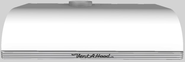 Vent-A-Hood® 30" White Retro Style Under Cabinet Range Hood 24