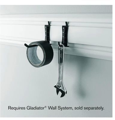 Gladiator® 8 Pack Granite J & L Hooks 1