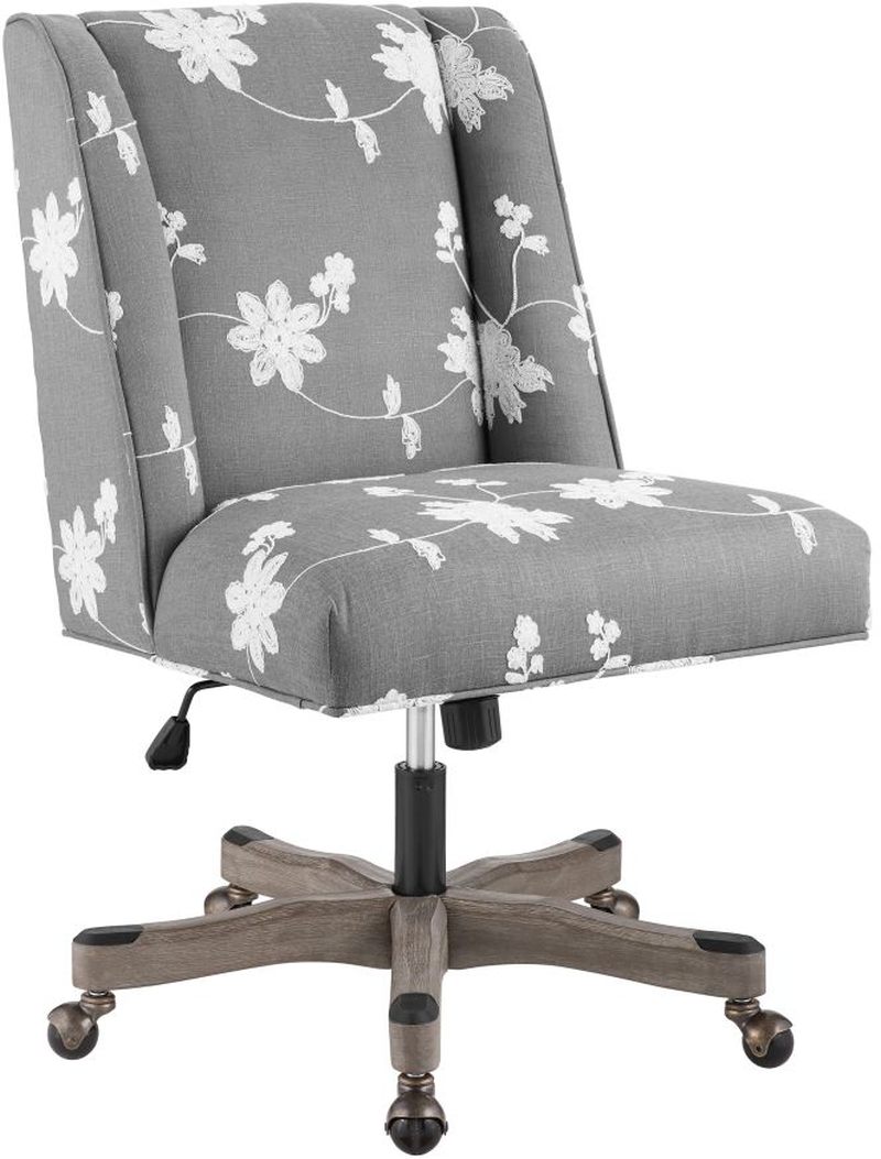 desk chair floral