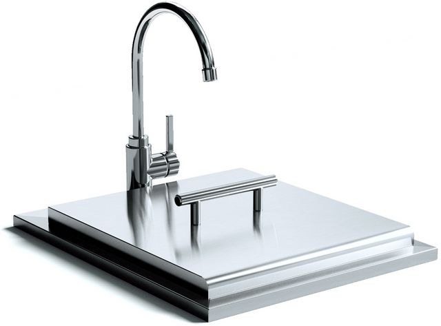 XO 18" Stainless Steel Pro-Grade Luxury Drop-in Sink and Faucet-0