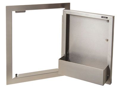 Artisan™ 17" Stainless Steel Door Shelf 1