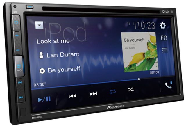 Pioneer AVH-310EX Multimedia DVD Receiver with 6.8" WVGA Display, and Built-in Bluetooth® 1
