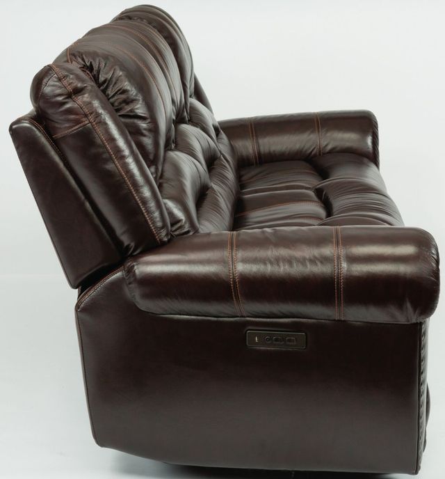 Flexsteel® Town Barolo Power Recliner Sofa with Power Headrests-2