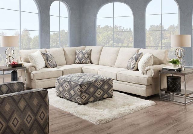 American Furniture Manufacturing Watershed Ivory Sectional-0