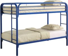 Coaster® Morgan Blue Twin Bunk Bed 