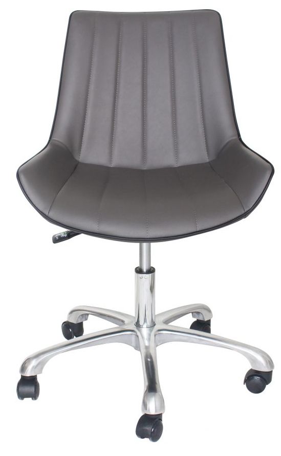 Moe's Home Collection Mack Grey Swivel Office Chair