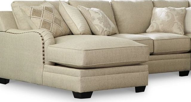 Ashley® Luxor 5-Piece Bisque Sectional with Chaise 1