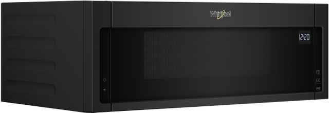 Whirlpool® 1.1 Cu. Ft. Black On Stainless Over The Range Microwave 2