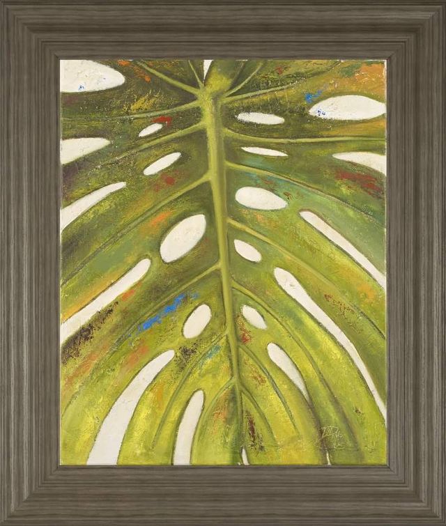 Classy Art Tropical Leaf II by Patrica Pinto Wall Art | Fischer ...