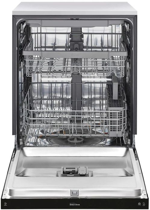 LG 24 Smooth Black Built In Dishwasher, Don's Appliances