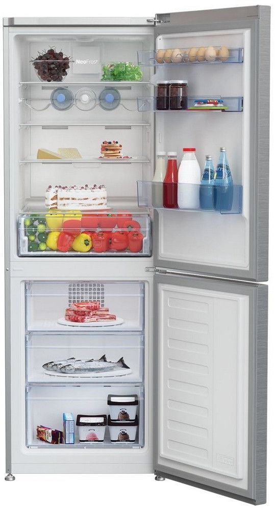 Beko 10.34 Cu. Ft. Fingerprint Free Stainless Steel Counter Depth Bottom Freezer Refrigerator 2