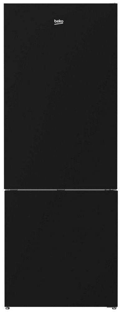 Beko 16.4 Cu. Ft. Black Glass Freestanding Bottom Freezer Refrigerator-BFBF2715GSIM
