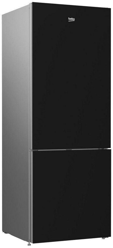 Beko 16.4 Cu. Ft. Black Glass Freestanding Bottom Freezer Refrigerator-BFBF2715GSIM-1