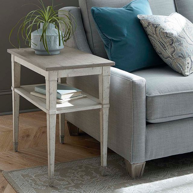 Bassett® Furniture Bella Two-Tone Chairside Table 5