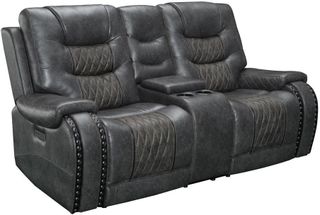 Parker House® Outlaw Stallion Power Console Loveseat
