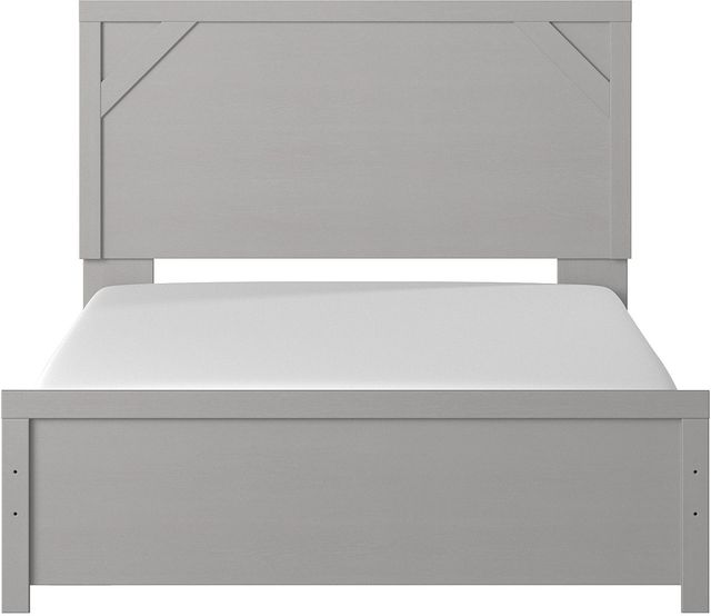 Signature Design by Ashley® Cottonburg Dove Gray King Panel Bed-1