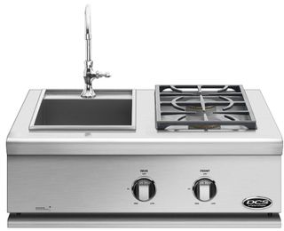 DCS Liberty 30" Sink/Sideburner-Stainless Steel