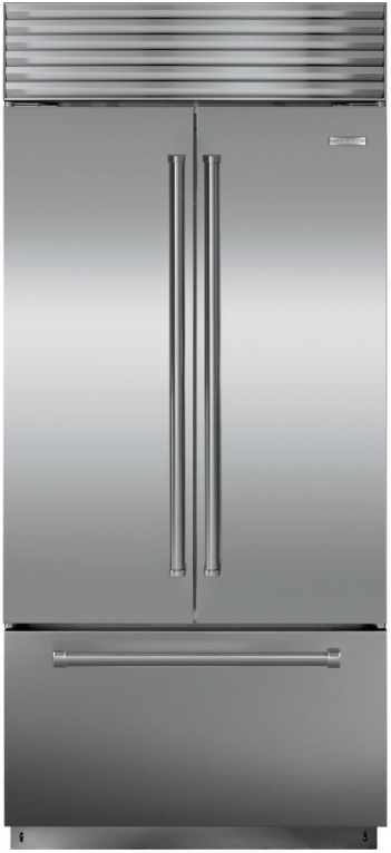 Sub-Zero® 21.0 Cu. Ft. Stainless Steel Built In French Door Refrigerator