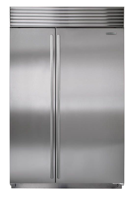 Sub-Zero 28.2 Cu. Ft. Built In Side-by-Side Refrigerator-Stainless Steel-0