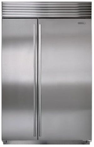 Sub-Zero 28.3 Cu. Ft. Built In Side-by-Side Refrigerator-Stainless Steel