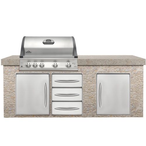 Napoleon Mirage™ 37" Stainless Steel Built In Grill 1