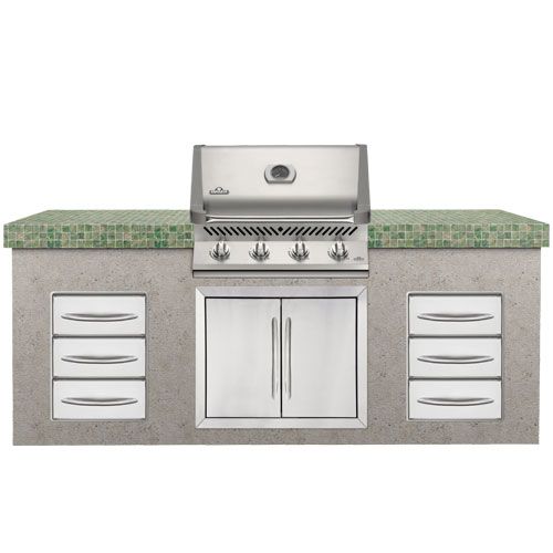 Napoleon Prestige® 31" Stainless Steel Built In Grill 1