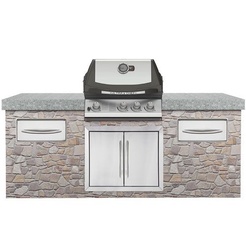 Napoleon Ultra Chef® 28" Stainless Steel Built In Grill 1